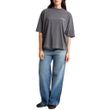 Camiseta Feminina Hang Loose Mushroom Oversized PRETO-HLTS030254- -5-
